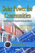 Solar Power for Communities: Guidance for Local Stakeholders