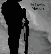 Soldier at War, Fighting, Hero, in Loving Memory Funeral Guest Book, Wake, Loss, Memorial Service, Love, Condolence Book, Funeral Home, Combat, Church, Thoughts, Battle and in Memory Guest Book (Hardback)