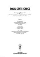 Solid State Ionics: Proceedings of Symposium A2 on Solid State Ionics of the International Conference on Advanced Materials--Icam 91, Strasbourg, France, 27-31 May, 1991 - Balkanski, Minko