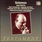Solomon Plays Brahms - Solomon (piano); Philharmonia Orchestra; Issay Dobroven (conductor)