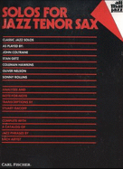 Solos for Jazz Tenor Sax