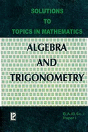 Solutions to Algebra and Trigonometry