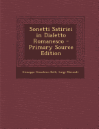 Sonetti Satirici in Dialetto Romanesco