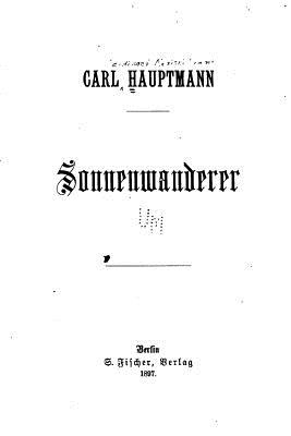 Sonnenwanderer - Hauptmann, Carl