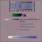 Sound Encounters III - Paul Sperry (tenor); Cleveland Chamber Symphony Orchestra; Edwin London (conductor)