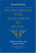 Sourcebook for Research in Music