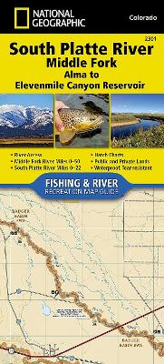 South Platte River [middle Fork], Alma to Elevenmile Canyon Reservoir - National Geographic Maps - Trails Illustrated