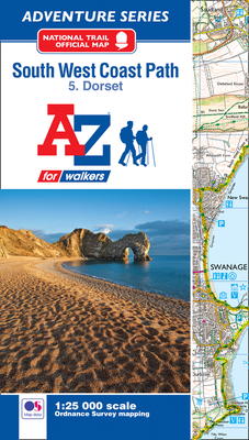 South West Coast Path Dorset A-Z Adventure Atlas - Geographers' A-Z Map Co Ltd