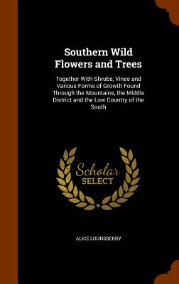 Southern Wild Flowers and Trees: Together With Shrubs, Vines and Various Forms of Growth Found Through the Mountains, the Middle District and the Low Country of the South - Lounsberry, Alice