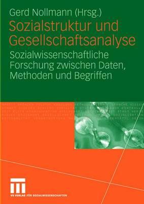 Sozialstruktur Und Gesellschaftsanalyse: Sozialwissenschaftliche Forschung Zwischen Daten, Methoden Und Begriffen - Nollmann, Gerd (Editor)