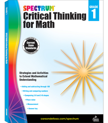 Spectrum Critical Thinking for Math, Grade 1 - Spectrum (Compiled by)