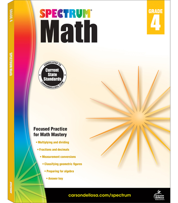 Spectrum Math Workbook, Grade 4: Volume 5 - Spectrum (Compiled by)