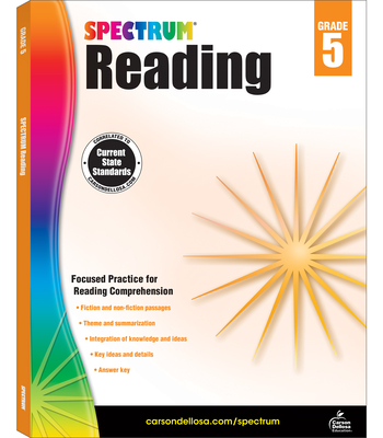 Spectrum Reading Workbook, Grade 5 - Spectrum (Compiled by)