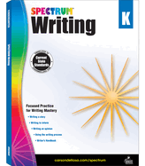 Spectrum Writing, Grade K: Volume 34