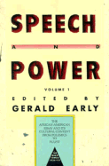 Speech and Power Volume 1 - Early, Gerald