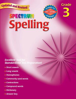 Spelling, Grade 3 - Spectrum