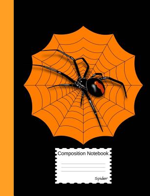 Spider Composition Notebook: College Ruled Book for School and Work, Journaling and Writing Notes for Teens, Students and Teachers - Draco, Sigurd