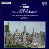 Spohr: Symphonies Nos. 3 & 6 - Czech-Slovak State Philharmonic Orchestra; Alfred Walter (conductor)