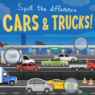 Spot the Difference - Cars and Trucks!: A Fun Search and Solve Book For Ages 3+