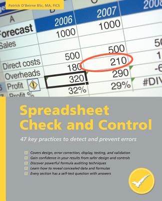 Spreadsheet Check and Control - O'Beirne, Patrick R