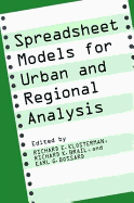 Spreadsheet Models for Urban and Regional Analysis