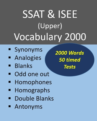 SSAT & ISEE (Upper) Vocabulary 2000 - Shaw, James