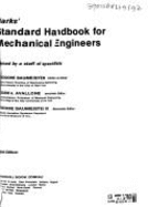 Standard Handbook for Mechanical Engineers - Marks, Lionel S., and Baumeister, Theodore (Revised by)