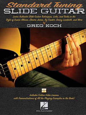 Standard Tuning Slide Guitar Book/Online Media - Koch, Greg