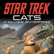 Star Trek: Cats 2025 Wall Calendar