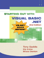 Starting Out with Visual Basic.Net