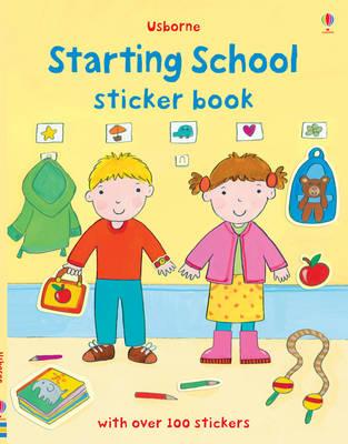 Starting School Sticker Book - Brooks, Felicity