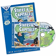 States & Capitals Music CD & Activity Book Set