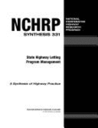 Statewide Highway Letting Program Management - National Research Council, and Anderson, S D, and Blaschke, Byron C