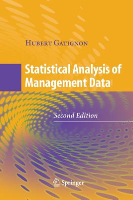 Statistical Analysis of Management Data - Gatignon, Hubert, Professor