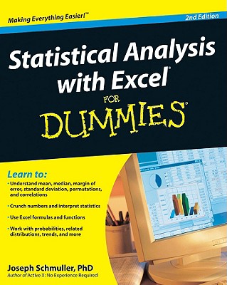 Statistical Analysis with Excel for Dummies - Schmuller, Joseph