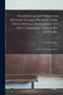 Statistical Methods in Research and Production, With Special Reference to the Chemical Industry