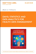Statistics & Data Analytics for Health Data Management - Elsevier eBook on Vitalsource (Retail Access Card)