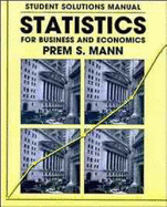 Statistics for Business and Economics, Student Solutions Manual