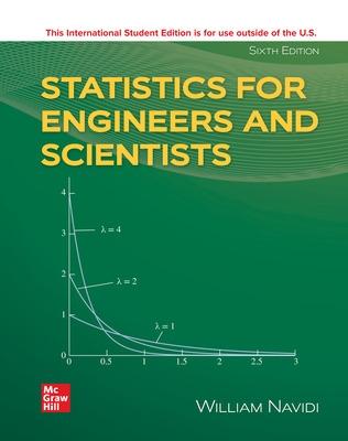 Statistics for Engineers and Scientists ISE - Navidi, William