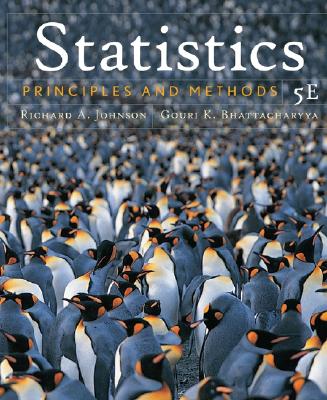 Statistics: Principles and Methods - Johnson, Richard A