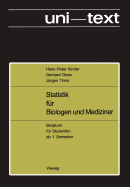 Statistik Fur Biologen Und Mediziner