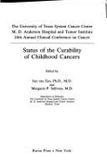 Status of the Curability of Childhood Cancers - Van Eys, Jan