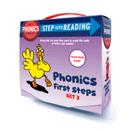 Step into Reading Set 3 Phonics First Steps Box Set: Includes 8 easy-to-decode books and Parent Guide