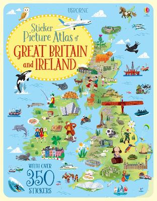 Sticker Picture Atlas of Great Britain and Ireland - Melmoth, Jonathan