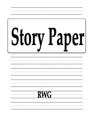 Story Paper: 50 Pages 8.5" X 11" - Rwg