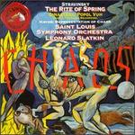 Stravinsky: Le sacre du printemps; Haydn: Schpfung No2
