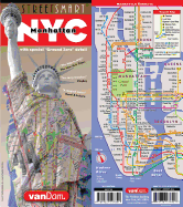 Streetsmart NYC Downtown Map by Vandam: Downtown Edition