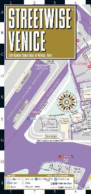 Streetwise Venice Map: Laminated City Center Street Map of Venice, Italy (Michelin Streetwise Maps) - Michelin