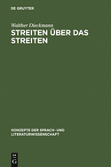 Streiten Uber Das Streiten: Normative Grundlagen Polemischer Metakommunikation