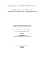 Strengthening Data Science Methods for Department of Defense Personnel and Readiness Missions